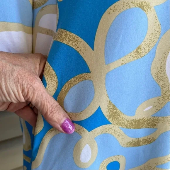 •Barbara Gerwit• Resort Wear Swing Dress - Size Small - Picture 4 of 8